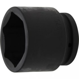   BGS technic Rázová nástrčná hlavica, šesťhran | 25 mm (1") drive | 75 mm (BGS 5875)