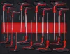 BGS DIY Dielenský vozík | 7 zásuviek | 1 bočné dvierka | s 250 nástrojmi (BGS 6058)