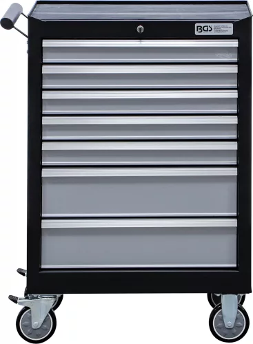 BGS technic Dielenský vozík | 7 zásuviek | s 246 nástrojmi (BGS 6060)