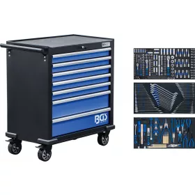   BGS technic Dielenský vozík XL | 7 zásuviek | s nástrojmi 301 (6063)
