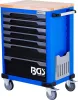 BGS technic dielenský vozík, 7 zásuviek, s 286 kusmi náradia (6067)