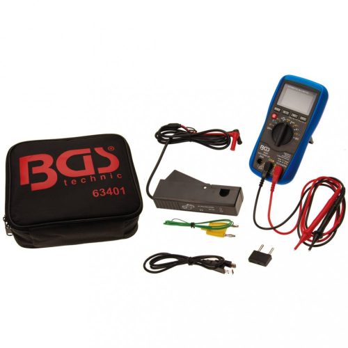 BGS technic Automobilový digitálny multimeter s USB rozhraním (BGS 63401)