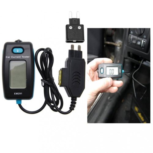 BGS technic Digitálny ampérmeter pre meranie v poistkovej skrini auta (BGS 63520)