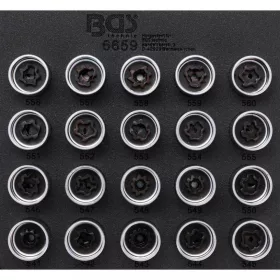   BGS technic Sada na bezpečnostné skrutky kolies pre VAG | 20 ks (BGS 6659)