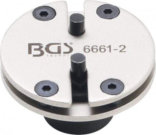 BGS technic Sada adaptérov na stláčanie brzdových piestov | univerzálna | s 2 kolíkmi (BGS 6661-2)