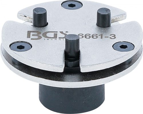 BGS technic Sada adaptérov na stláčanie brzdových piestov | univerzálna | s 3 kolíkmi (BGS 6661-3)