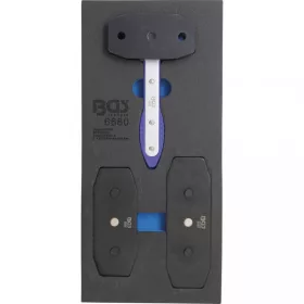   BGS technic Nástroj na vynulovanie (vtlačenie) brzdového piestu | s funkciou račne | 7 ks (BGS 6680)
