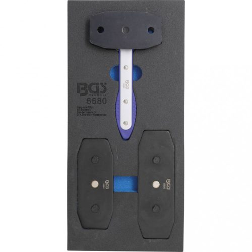 BGS technic Nástroj na vynulovanie (vtlačenie) brzdového piestu | s funkciou račne | 7 ks (BGS 6680)