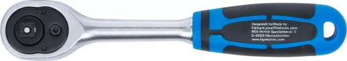 BGS technic Obojstranná račňa | Rovný dizajn | Jemný zub | 6,3 mm (1/4") (680)