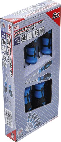 BGS technic Sada skrutkovačov | T-profil (pre Torx) | T6 - T10 | 7-dielna (BGS 6828)