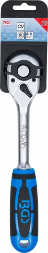 BGS technic Obojstranná račňa | Rovný dizajn | Jemný zub | 12,5 mm (1/2") (682)