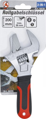 BGS DIY Stavitelný kľúč s plastovou rukoväťou Softgrip | max. 38 mm (BGS 6839)