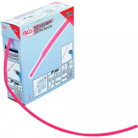   BGS technic Teplom zmrštitelná trubička v krabici | červená | Ø 5 mm | 6 m (BGS 6848-1)