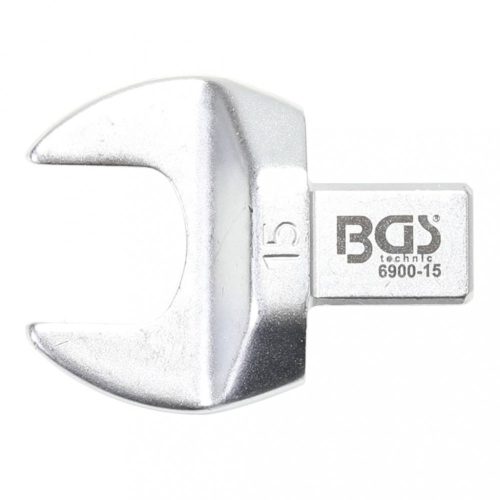 BGS technic Vidlicový kľúč k momentovému kľúču | 15 mm |9 x 12 mm (BGS 6900-15)
