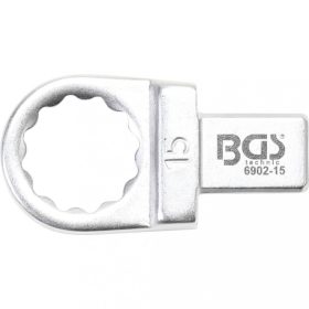   BGS technic Očkový kľúč k momentovému kľúču | 15 mm |9 x 12 mm (BGS 6902-15)