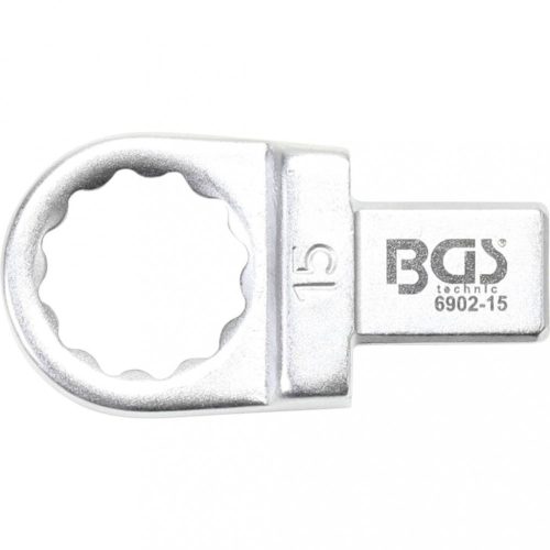BGS technic Očkový kľúč k momentovému kľúču | 15 mm |9 x 12 mm (BGS 6902-15)