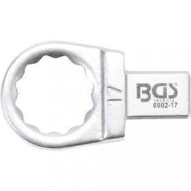   BGS technic Očkový kľúč k momentovému kľúču | 17 mm |9 x 12 mm (BGS 6902-17)