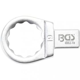   BGS technic Očkový kľúč k momentovému kľúču | 19 mm |9 x 12 mm (BGS 6902-19)