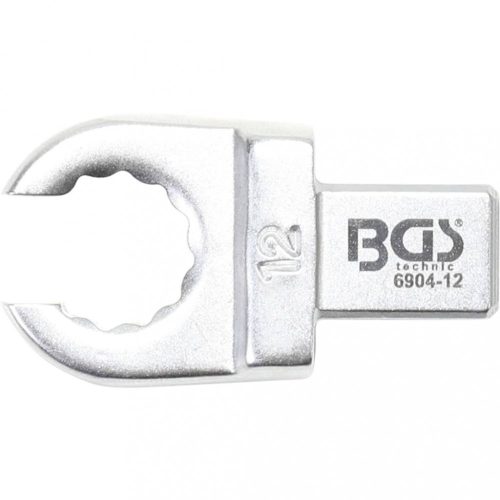 BGS technic Očkový kľúč k momentovému kľúču | otvorený | 12 mm |9 x 12 mm (BGS 6904-12)