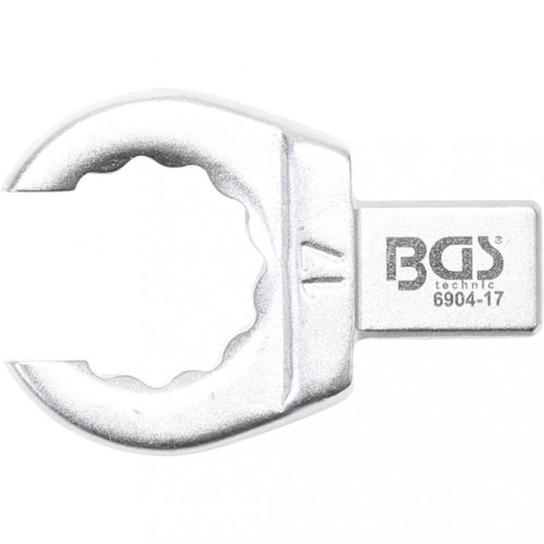 BGS technic Očkový kľúč k momentovému kľúču | otvorený | 16 mm |9 x 12 mm (BGS 6904-17)
