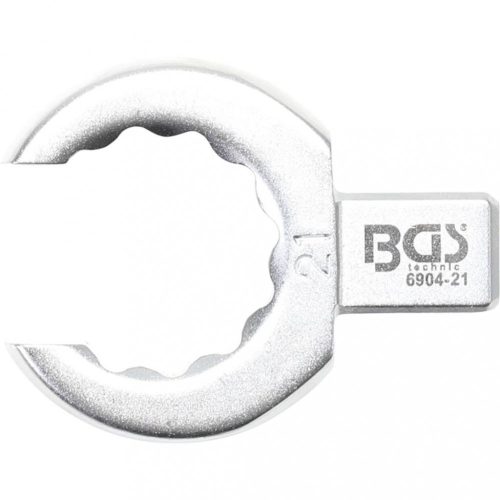 BGS technic Očkový kľúč k momentovému kľúču | otvorený | 21 mm |9 x 12 mm (BGS 6904-21)