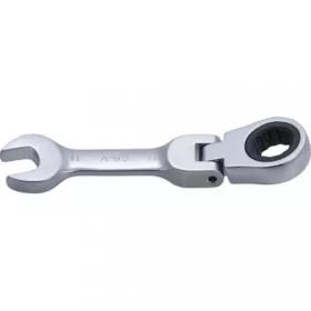   BGS technic Račňový kľúč kombinovaný vidlica-očko | krátky | výkyvný| 11 mm (BGS 6911)