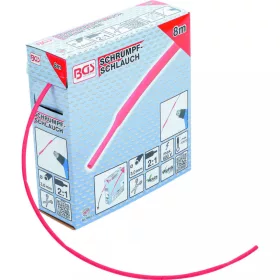   BGS technic Teplom zmrštitelná trubička v krabici | červená | Ø 3,2 mm | 10 m (BGS 6923-1)