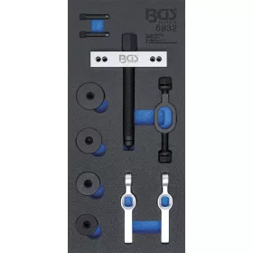   BGS technic Vložka do dielenského vozíka 1/3: náradie na sťahovanie ložiska z klietky diferenciálu (BGS 6932)