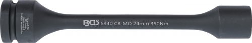 BGS technic Torzná silová nástrčná hlavica, 6-hranná | 25 mm (1") | 24 mm | 350 Nm (BGS 6940)