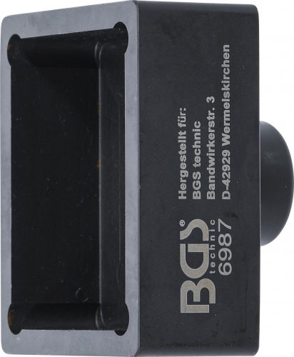 BGS technic Kľúč na upínacie matice pre nápravy | pre autobusy Setra & Neoplan | 54 x 68 mm (BGS 6987)
