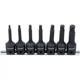   BGS technic Sada na povolenie poškodených skrutiek | 12,5 mm (1/2") | pre poškodený vnútorný 6-hran 4 - 12 mm | 7-dielna (BGS 7004)