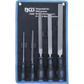   BGS technic Sada dielenských pilníkov | 5-dielna (BGS 70098)