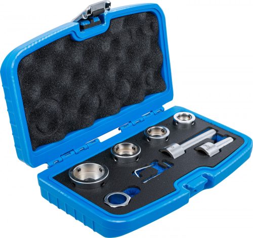 BGS technic Sada adaptérov na rezanie závitov pre skrutky kolies, 7 kusov (BGS 70115)