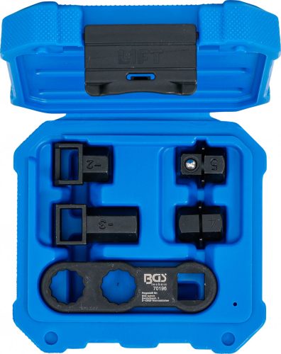 BGS technic Sada napínacích nástrojov na pomocný remeň | pre vozidlá Citroën, Ford, Mazda, MINI, Peugeot, Toyota, Volvo (BGS 70196)