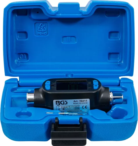BGS technic Digitálny momentový adaptér | 10 mm (3/8") | 27 - 135 Nm (BGS 70211)