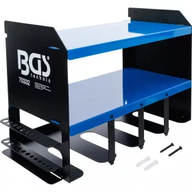   BGS technic Policový úložný regál | pre akumulátorové elektrické náradie (70332)