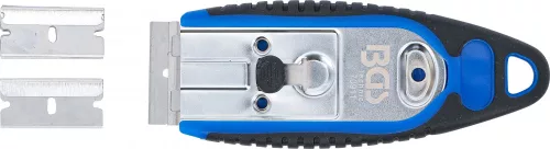 BGS technic Škrabka na evidenčné čísla (EČV, ŠPZ) | 40 mm | so 6 škrabacími čepeľmi (BGS 70911)