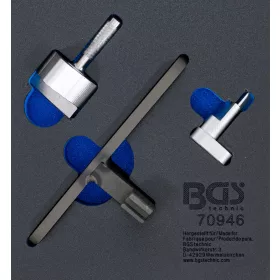   BGS technic Vložka do dielenského vozíka 1/6: Súprava na nastavenie riadenia motora, Land Rover, Jaguar 3.0, 5,0 l Diesel (BGS 70946)