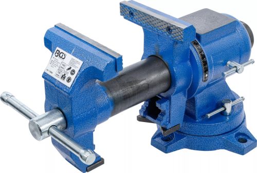 BGS technic Paralelný zverák | Upínacie čeľuste 100 mm | Otočný o 360° (70965)