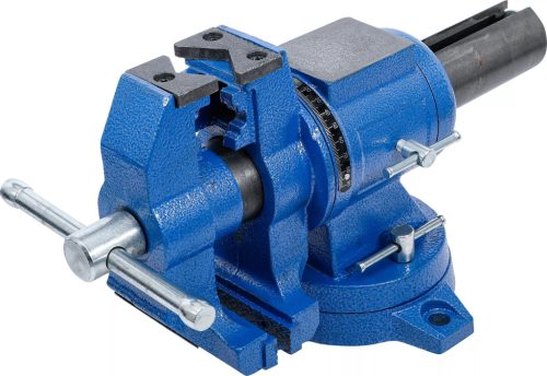 BGS technic Paralelný zverák | Upínacie čeľuste 100 mm | Otočný o 360° (70965)