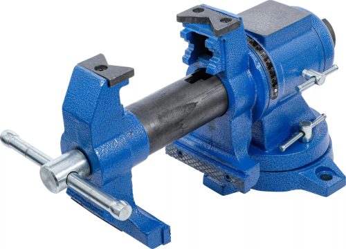 BGS technic Paralelný zverák | Upínacie čeľuste 100 mm | Otočný o 360° (70965)