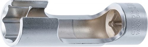 BGS technic Špeciálna vložka pre nástrčné kľúče, drážkovaná | 10 mm (3/8") | 18 mm (BGS 70988-18)