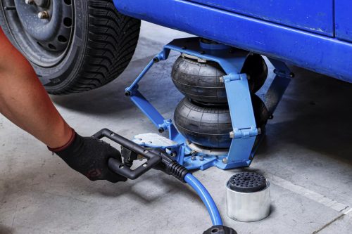 BGS technic Pneumatický balónový zdvihák | max. 445 mm | 2000 kg (71008)