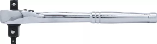 BGS DIY Račňový kľúč | plná oceľ | jemné ozubenie | 3-v-1 | 6,3 mm (1/4") / 10 mm (3/8") / 12,5 mm (1/2") (71015)