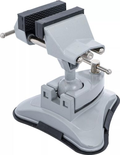 BGS DIY Stolový zverák | otočný | Čeľuste 70 mm | s vákuovou sacou základňou (71017)