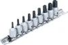 BGS technic Sada objímok bitov | 6,3 mm (1/4") pohon | TS-Star odolný voči neoprávnenej manipulácii (pre Torx Plus) | 9 ks. (71020)