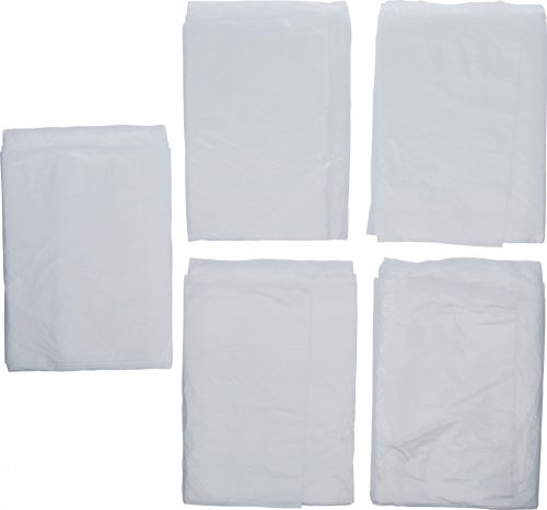 BGS DIY Sada krycích fólií | Polyethylen s vysokou hustotou | transparentné | 4 × 5 m | 20 m² | 5-dielna (BGS 71031)