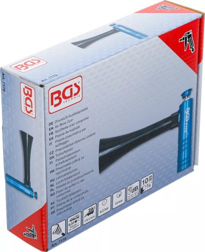 BGS technic Turbo vzduchová ofukovacia pištoľ (7179)