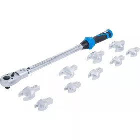  BGS technic Sada momentových kľúčov | pre nástroje s vkladacím hrotom 14 x 18 mm | 40 – 210 Nm | 11 ks.. (7193)