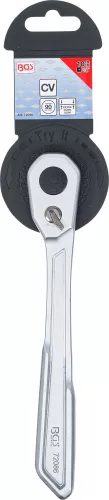 BGS technic Prepínacia račňa | veľmi plochá | jemné ozubenie | 10 mm (3/8") (BGS 72086)
